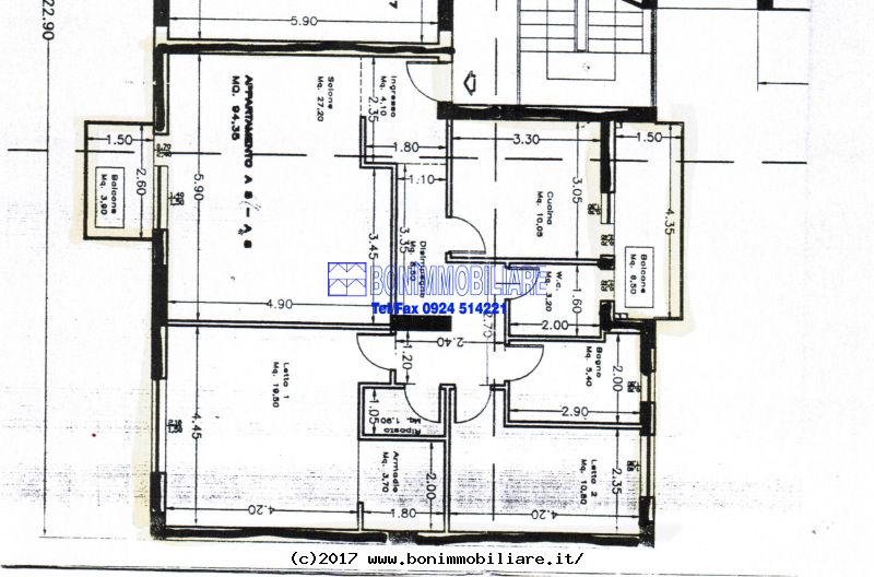 Via Don G. Giardina, 2 Stanze da Letto Stanze da Letto, 5 Stanze Stanze,2 BathroomsBathrooms,Appartamento,Vendita,Via Don G. Giardina,1201