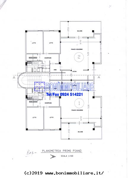 Viale di Calatubo, 3 Stanze da Letto Stanze da Letto, 4 Stanze Stanze,1 BagnoBathrooms,Appartamento,Vendita,Viale di Calatubo,1233